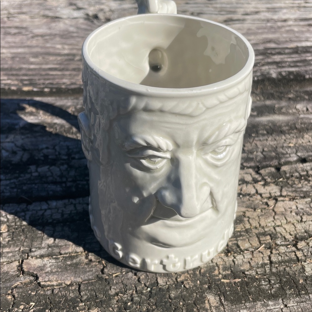 Vintage 1976 Fitz and Floyd The Gertrude Stein Collectible Mug